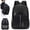 Black, variant on Clearance Under $10! Backpack Green Daypack Backpack For Work