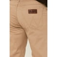 thumbnail image 5 of Wrangler Men's Retro Men'S Slim Stretch Straight Jeans Light Brown 35W x 32L  US, 5 of 6