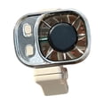 thumbnail image 2 of Ventilador clip portátil recargable por USB con 5 velocidades, usable en cintura o escritorio, ligero y silencioso para uso en interiores y exteriores., 2 of 6