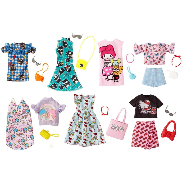 Barbie Fashionistas Fashion Barbie Hello Kitty Barbie Licensed