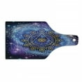 thumbnail image 1 of Geometry Cutting Board, Celestial and Terrestrial Harmony of Cosmos Mandala Form on Nebula Art, Decorative Tempered Glass Cutting and Serving Board, in 3 Sizes, by Ambesonne, 1 of 2