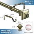 thumbnail image 3 of Urbanest Pila Single Curtain Rod and Hardware Set, 3 of 6