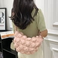 thumbnail image 2 of Bolso de mano acolchado para mujer, bolso de hombro acolchado ligero, bolso hobo acolchado plisado en la nube 2023, 2 of 5