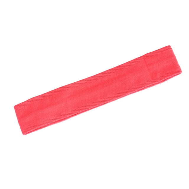 Diademas de fitness para mujer, diadema deportiva para mujeres y hombres, diadema para el sudor para hombres y mujeres, diademas absorbentes del sudor 1 pieza (rojo)