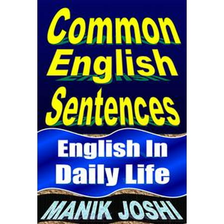 Common English Sentences: English in Daily Life -