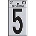 thumbnail image 3 of Hy-Ko 2" Self Stick Reflective Letter Number [Set of 10] Number: 5, 3 of 3
