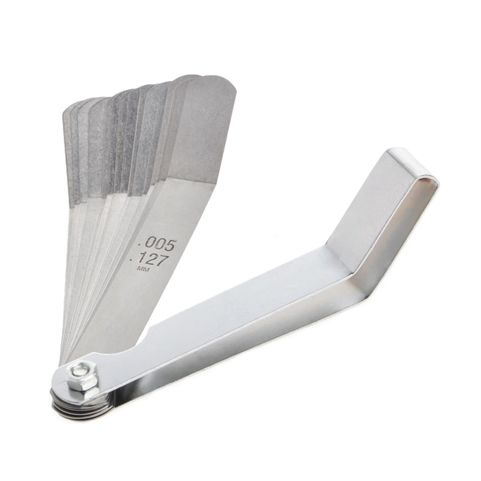 High Strength Metric 0.020 - 0.019mm Valve Offset Feeler Gauge 16 Blade Dropshipping