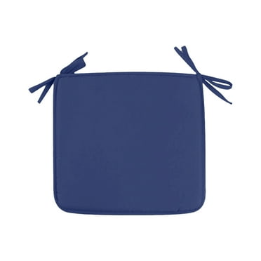 YUEMING Outdoor Chair Cushions, Square Strap Garden Chair Pads Seat Cushion For Outdoor Bistros Stool Patio Dining Room, Seat Cushion,Blue
