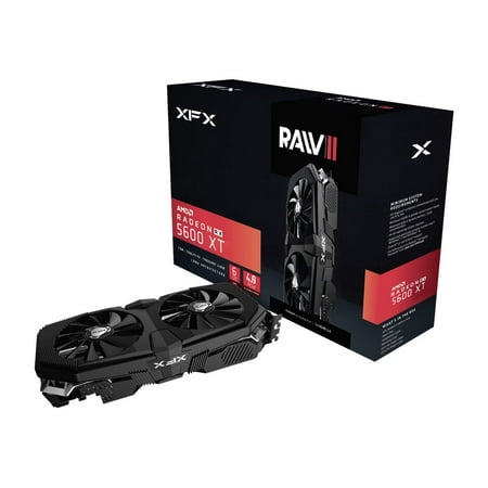 XFX - AMD Radeon RX 5600 XT RAW II PRO 6GB GDDR6 PCI Express 4.0 Graphics Card