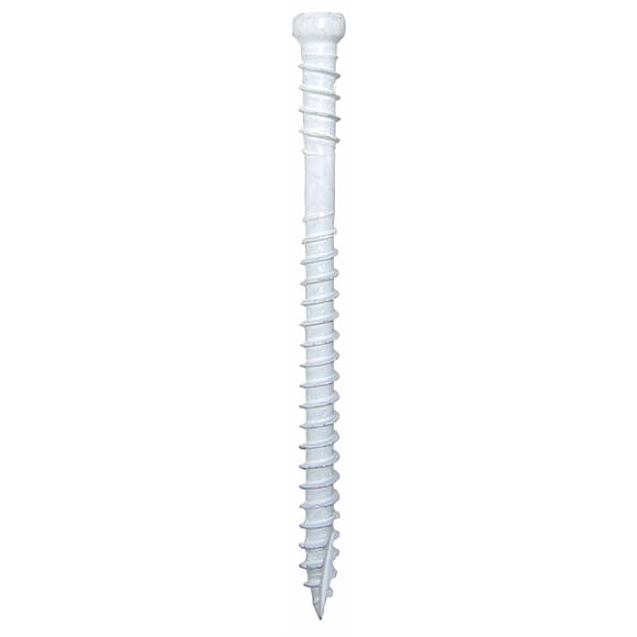 Tornillos para molduras exteriores GRK 16628 #8 x 2 RT compuestos blancos