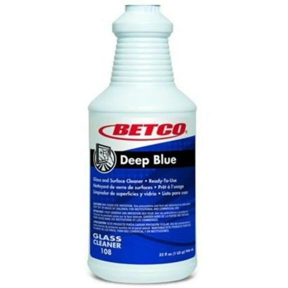 128 fl oz Deep Blue Ammoniated Glass & Surface Cleaner