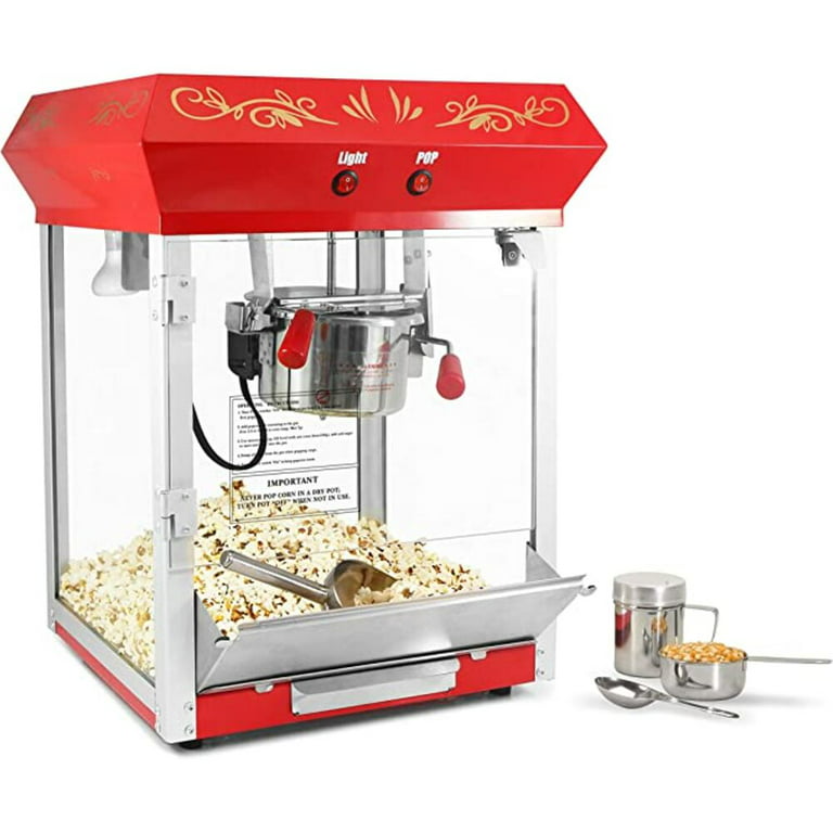 Red Fun Pop 4-oz. Popcorn Machine