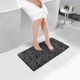 thumbnail image 1 of Alfombras de baño gruesas y afelpadas Astarin, superelásticas, suaves y esponjosas, de lujo, antideslizantes, absorbentes de agua, fáciles de secar, lavables a máquina, 40,6 x 60,9 cm, 1 of 6