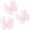 Light pink, variant on Giant Butterfly Decorations 3PCS, 20" Big Butterfly Decorations Party Giant, Large Butterflies Decor for Valentine’s Day, Wedding, Birthday, Banquet Decor (White)
