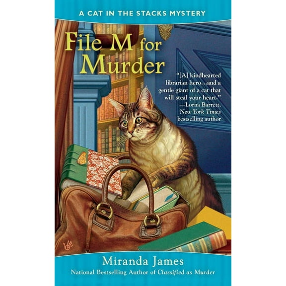 Cat in the Stacks Mystery File M for Murder, Book 3, (Paperback)
