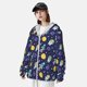 thumbnail image 3 of Balery Astronaut Corgi Sudadera ligera de manga larga con capucha y protección solar UPF 50+ para hombre y mujer, ideal para pesca y running-X-Large, 3 of 7