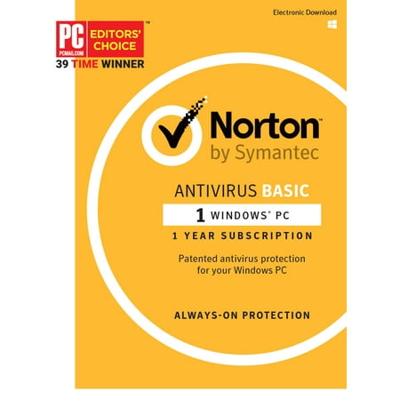 Norton AntiVirus Basic - 1 PC (Best On Demand Antivirus)