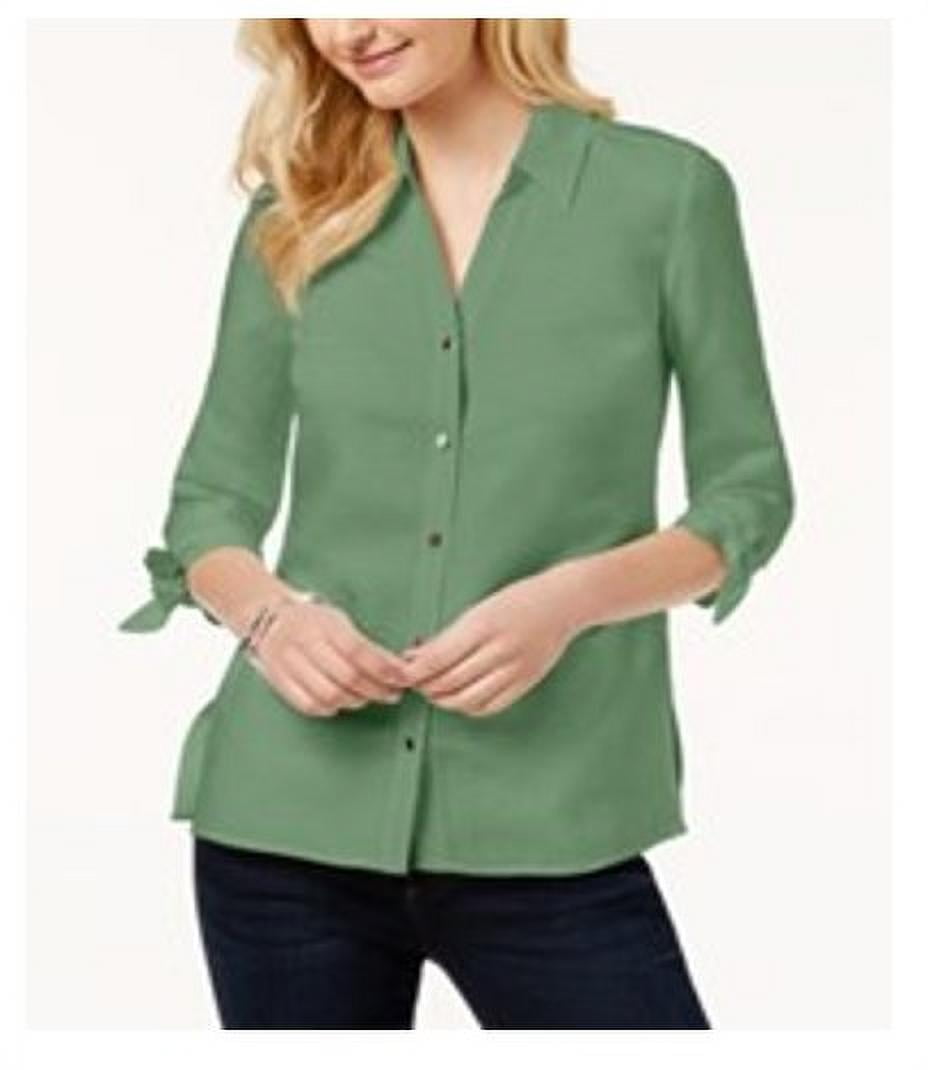 jm collection linen tops