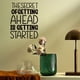 thumbnail image 2 of Adhesivo de pared con cita motivacional «El secreto de salir adelante», 2 of 3