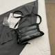 thumbnail image 3 of Bolso de hombro para mujer con doble correa y cinturón de cuero PU bolso de viaje, 3 of 9