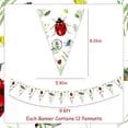 thumbnail image 5 of Kreatwow Insects Bugs Banner Decoration Insects Pennant Banner Insect Party Decor Spring Summer Insect Decor Spring Bug Party Hanging Classroom Decor for Insect Bug Birthday Baby Shower Party Supplies, 5 of 6