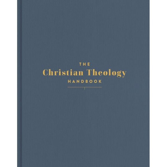 The Christian Theology Handbook, Denim Cloth Over Board, (Hardcover)