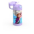 thumbnail image 2 of Thermos Kids Vacuum Insulated Funtainer Water Bottle with Flip Up Straw, 355ml, Frozen, 2 of 5