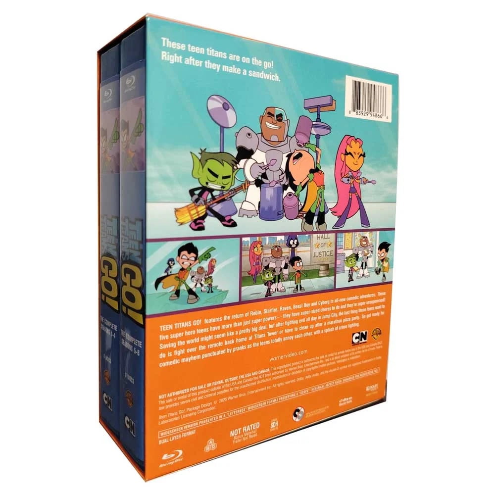 Teen Titans Go! The Complete Series Seasons 1-8 (Blu-ray