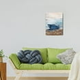 thumbnail image 2 of Coastal Breeze Beach Wall Art, 12x16 Canvas Depicting Ocean & Sand, Perfect for Home Decor, 2 of 7