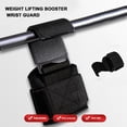 thumbnail image 3 of 1pc Levantamiento de pesas Pull-Ups Muñequera Gancho Mancuerna Grip Guantes (Negro) Tmvgtek Deportes Acuáticos, 3 of 9
