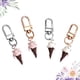 thumbnail image 5 of 4 llaveros creativos con diamantes de imitación y tachuelas de helado, llavero, llavero, accesorio para bolso de coche (colorido), 5 of 6