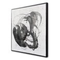 thumbnail image 3 of Gild Design House Plastic Frame Abyss II Hand Painted Canvas in Black/White, 3 of 4