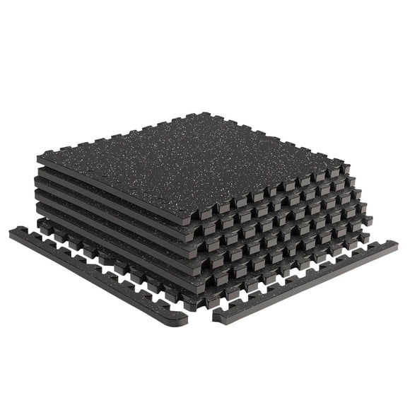 MARCY 6 Piece Dual Density Exercise Floor Mat