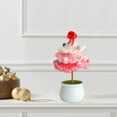 thumbnail image 6 of Skegnu Christmas Tree Potted Crochet Woven Flowers Home Ornament Christmas Gifts for Kids, 6 of 7