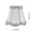 thumbnail image 2 of 2pcs Cloth Lampshades Lamp Dustproof Covers Lampshades Lamp Accessories, 2 of 9