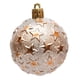 thumbnail image 2 of Christmas 6cm Decorative Full Of Embossed Christmas Plating Hanging Venue Decoration, 2 of 3