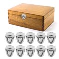thumbnail image 4 of Purse Thumb Lock, Easy To Install Tuck Lock Clasp Catch Glossy Sturdy  For Wallet, 4 of 8