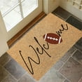thumbnail image 3 of Football Them Funny Welcome Doormat Non Mat Gift Mat Funny Home Decor Mats For In Door Entrance Door Mat Welcome Mat For Indoor Outdoor Football Rug And Mat, 3 of 4