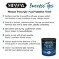 thumbnail image 6 of Minwax Polycrylic Max, Satin, Clear, 1 Quart, 6 of 8