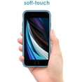 thumbnail image 4 of Silicone Case for iPhone SE 2nd Generation, iPhone 8 and iPhone 7, 4.7-Inch, Silky-Soft Touch Full-Body Protective Case, Shockproof Cover with Microfiber Lining (Cornflower), 4 of 7