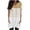 Khaki, variant on Fuwddey Summer Tunics Tops for Women Casual Loose Fit V Neck Short Sleeve Casual Long T Shirts Blouses with Pockets to Wear with Leggings
