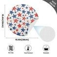 thumbnail image 2 of Ryvnso Star Round Plate Mats Dining Table Placemat Set of 4 for Holiday Decoration, 2 of 7