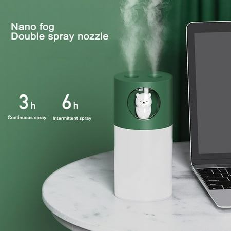 

Nightlight Night Lamp Night Light For Kids Portable Mini Humidifier Mist Humidifier with Night Light Green