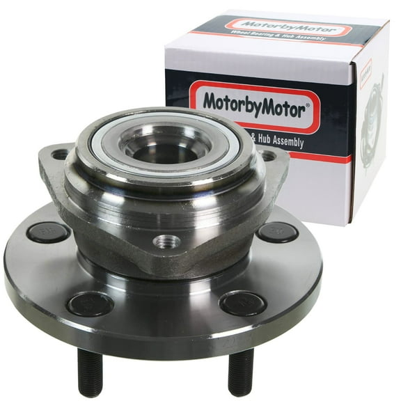MotorbyMotor 513159 Front Wheel Bearing & Hub Assembly Fits for Jeep Grand Cherokee 1999-2004 Wheel Hub w/5 Lugs