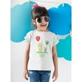 thumbnail image 2 of Pooh Bear W Balloons T-Shirt Toddler -Smartprints Designs,  2 Toddler, 2 of 4