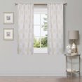 thumbnail image 6 of Superior Ribbon Blackout Curtains, Rod Pocket, Set of 2, 26" x 63", Ivory, 6 of 6