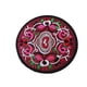 thumbnail image 1 of Wosthever Posavasos para bebidas, alfombrilla para taza de té, cojín portátil para botella, almohadilla bordada, almohadillas aislantes para Mostrada Rojo púrpura, 1 of 6