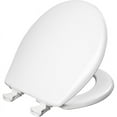thumbnail image 2 of Bemis 7B730EC 000 Round Toilet Seat, Plastic, White, 2 of 4