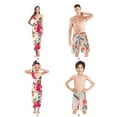 thumbnail image 6 of GYRATEDREAM Family Matching Swimsuits Womens Bikini Set Girls Tankini Sets Mens Summer Shorts Boy Beach Shorts Mommy and Me Bathing Suits Swimwear M, 6 of 6