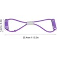 thumbnail image 2 of Resistance Bands, Latex Material Soft Foam Handle Figure 8 Resistance Bands Around Portability Stretching Arm Chest Shoulder, 2 of 5